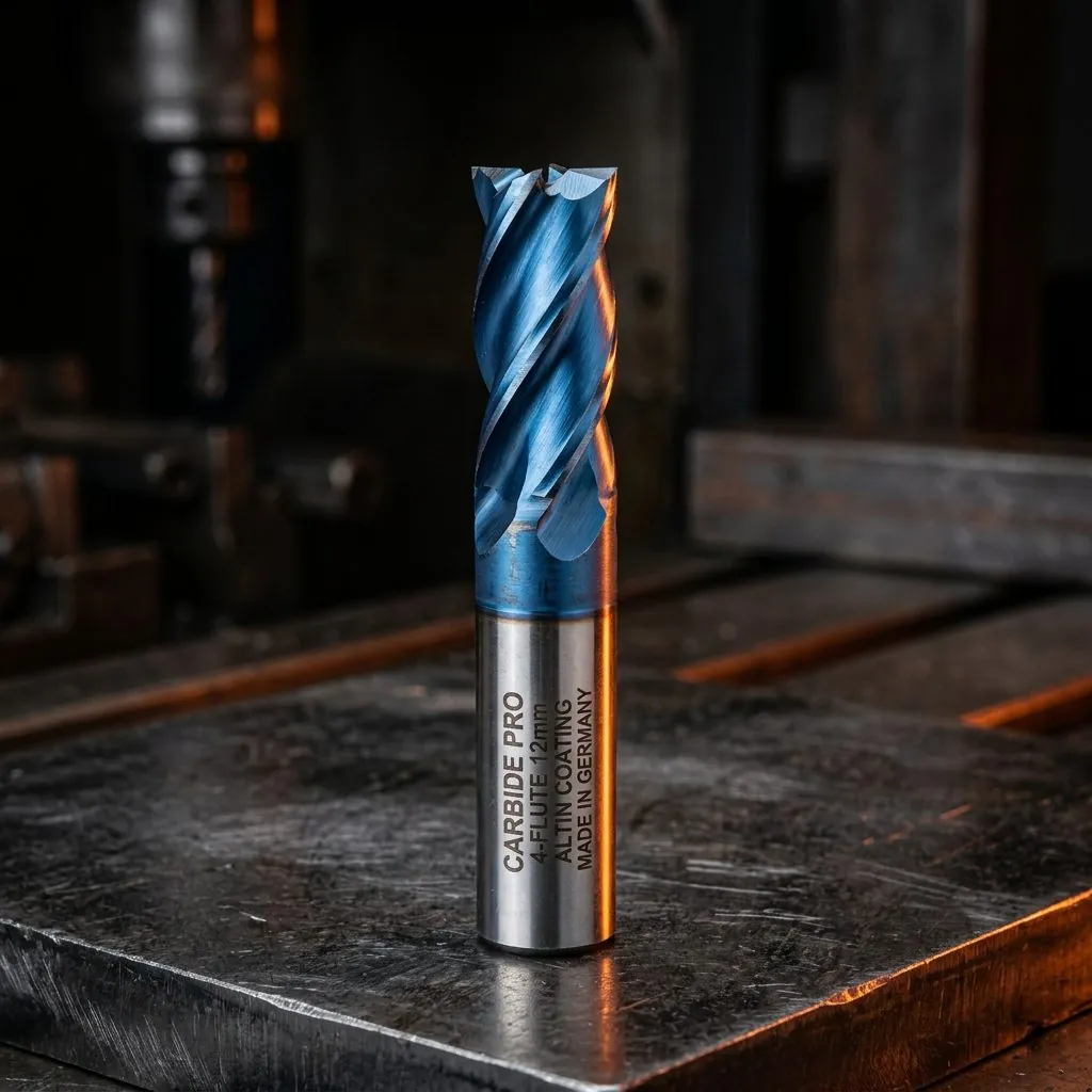 Solid carbide end mill